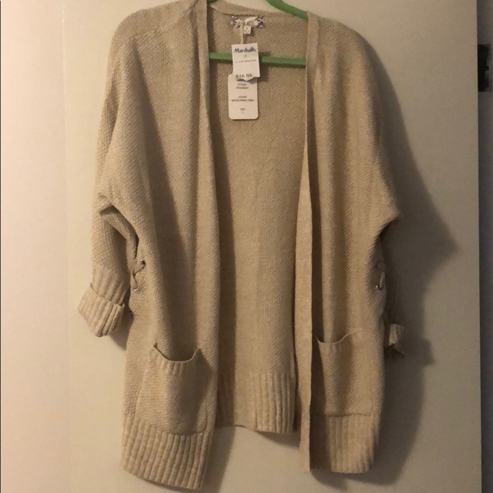 Open cardigan